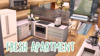 Sims 4  Apartment Renovation  Fresh Apartment [upl. by Hsilgne51]