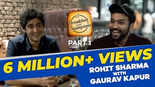 Rohit Sharma On Marrying Yuvis Sister Ritika Mumbai Indians amp Humiliations  BwC S4E8  Part 1 [upl. by Ettenirt]