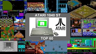 My top ATARI ST games  TOP 60 [upl. by Hump991]