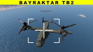 Bayraktar TB2 Drones Totally Destroyed Tiltrotor Aircraft  Milsim ARMA 3 [upl. by Yelik]