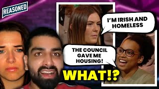 Immigrant Tells HOMELESS Single Mum She Was FASTTRACKED For Housing By Council [upl. by Analaf]