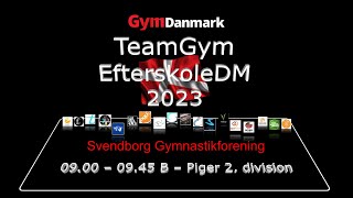 TeamGym Efterskole DM B Piger 2 Division [upl. by Edna894]