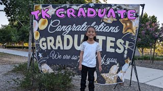 GRADUATING TK  LETS CELEBRATE [upl. by Natasha]