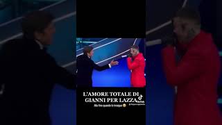 Gianni Morandi innamorato di Lazza [upl. by Hsiwhem]