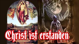 Christ ist erstanden  Osterlied Hymne Deutscher OrdenTeutonic Order  English translation [upl. by Atiekan]