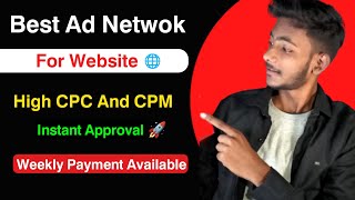 Best Ad Network For Your Website  Best High cpm Ad Network  Technical Fast [upl. by Yrag]