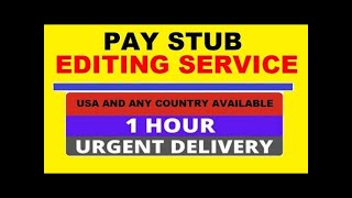 how to paystub generator free paystub adp paystub amazonhow to edit ADP paystub template [upl. by Chenee]