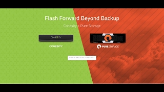 Cohesity and Pure Storage Integration [upl. by Gildus457]
