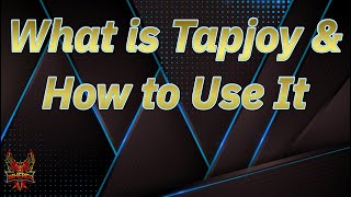 What is Tapjoy amp How to Use it [upl. by Eillam]