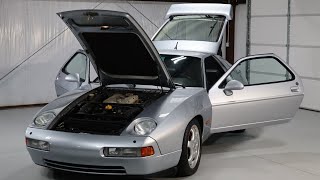 Porsche 928 GTS  28900 Miles  Manual  Sunroof Delete  Factory Exhibition [upl. by Dolley]