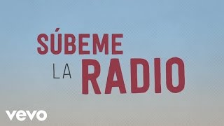 Enrique Iglesias  SUBEME LA RADIO Animated Lyric Video ft Descemer Bueno Zion amp Lennox [upl. by On]