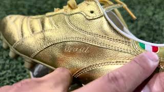 Review Diadora Brasil Made In Italy Leather FG [upl. by Hpotsirhc]