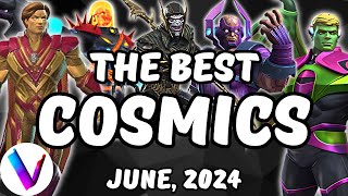 Best Cosmic Champions in MCoC Ranked  Top 10 15  June 2024  Vegas Tier List [upl. by Halladba]