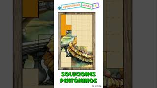 9000 Soluciones 41 Rompecabezas Matemático de Pentóminos Shorts puzzlegames [upl. by Cosmo666]