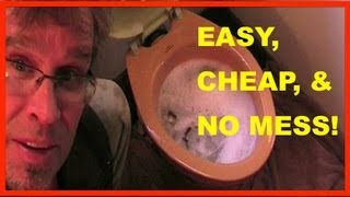 How to Unclog a Toilet  Clogged toilet TRADE SECRET [upl. by Ynoep]