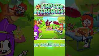 🤩Find the Differences Funny English for Kids animation kids [upl. by Belle564]