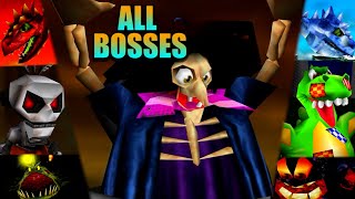 All Bosses  BanjoTooie Xbox 360 [upl. by Jacquie]