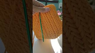 The video tutorial on crocheting ahandbag with a spikelet pattern isavailable on my channel [upl. by Relyt871]