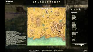 ESO Stormhaven CE Treasure Map Location [upl. by Llerahc3]