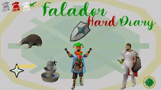 OSRS Falador Hard Diary Guide  Ironman Approved [upl. by Arahc]