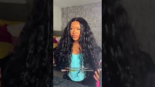 Girls you can try finger curls The final look is beautiful🥰ishowhair wiginstall hairtutorial [upl. by Arikahs]