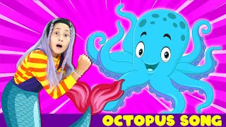 Octopus Song  Sea Animals Song  Learn Animals   Kids Song  Nursery Rhymes  BalaLand [upl. by Duile]