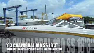 2003 Chaparral 180 SS for Sale by Boats International [upl. by Oikim794]