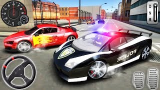 Police Car Chase Driving  Car Racers Drive Simulator 3D  Android GamePlay [upl. by Naujet]