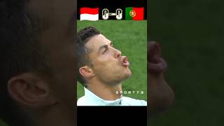 Indonesia VS Portugal🔥 Imajinary Friendly Match shortsronaldofootball [upl. by Idnyl]