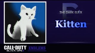 Black Ops 2 Emblem  Kitten [upl. by Ayik]