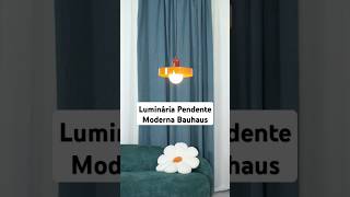 Luminária Pendente Moderna Bauhaus [upl. by Wolfe]