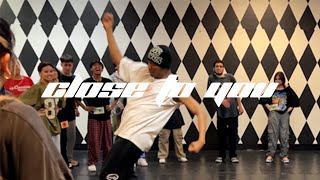 Close To You Choreography By Michael Burt [upl. by Eelta]