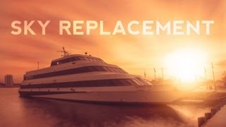 Sky Replacement  Photoshop CS6 Tutorial [upl. by Terrijo72]