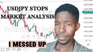 USDJPY Did Me Dirty  STOP LOSS  MARKET ANALYSIS Trading A 5K Account [upl. by Carlie]