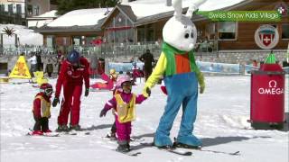 Swiss Ski School  Swiss Snow League  SKI  Swiss Snow Kids Village [upl. by Ramedlaw201]