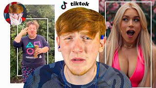 AngryGinge Reacts to UK TikTok again [upl. by Lahey]