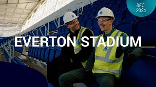 A tour of Everton Stadium with James Tarkowski and Stillryan 👀 [upl. by Lustick]