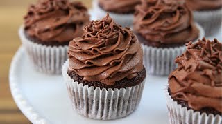 Chocolate Cupcakes Recipe  How to Make Chocolate Cupcakes [upl. by Alahs755]