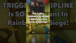 This Is Why TRIGGER DISCIPLINE Is IMPORTANT In Rainbow Six Siege  r6 rainbowsixsiege [upl. by Estevan]