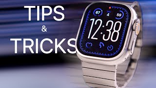 22 INCREDIBLE Apple Watch Tips amp Tricks youll wish you knew sooner [upl. by Justine]