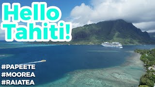 Tahiti  French Polynesia  Papeete  Moorea  Raiatea [upl. by Mayes]