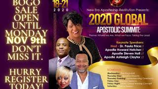 2020 Global Apostolic Summit with Dr Paula Price [upl. by Sorilda]