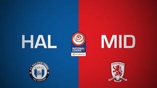 FC Halifax Town 14 Middlesbrough PL2  National League Cup highlights  12 November 2024 [upl. by Corabelle]