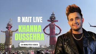 R Nait Live Khanna Dushehra 2023  Daman Kang Productions [upl. by Sosthena]