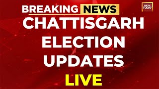 Chhattisgarh Election Results LIVE 2023  Chhattisgarh Election News Live  India Today Live [upl. by Assilram]