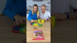 Our couple played on fake or real candies using two hits of ball 🏀😎 [upl. by Fleischer]