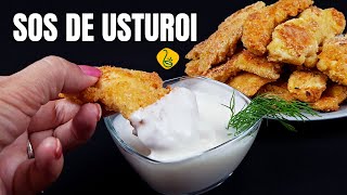 Cel mai fin sos de usturoi  Mai bun decat chiar si cel de la KFC [upl. by Luella]