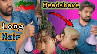 Headshave Crying Pakistani Barber Shop  Headshave Crying Pakistani  Funny Headshave Crying Boy [upl. by Cirtemed]