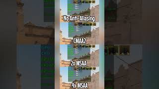 CS2 Multisampling Anti Aliasing Mode  Best CS2 Settings for Max FPS Visibility amp Smooth Gameplay [upl. by Yt]