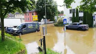 Hochwasser 02062024 Schrobenhausen [upl. by Adrial]